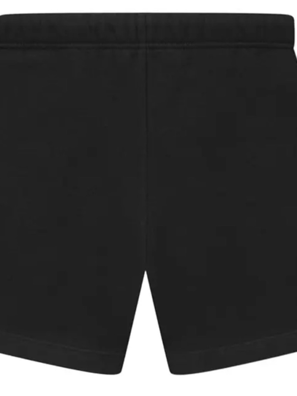 Fear of God Black Athletic Drawstring Shorts with Cream Cord - Picture 2 of 2
